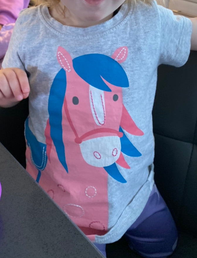 Baby Clothing horse shirt