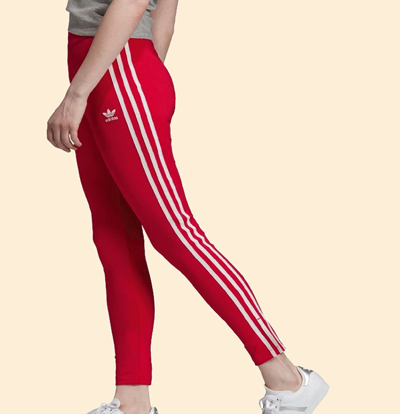 Adidas women's original 3 stripe leggings new arrivals