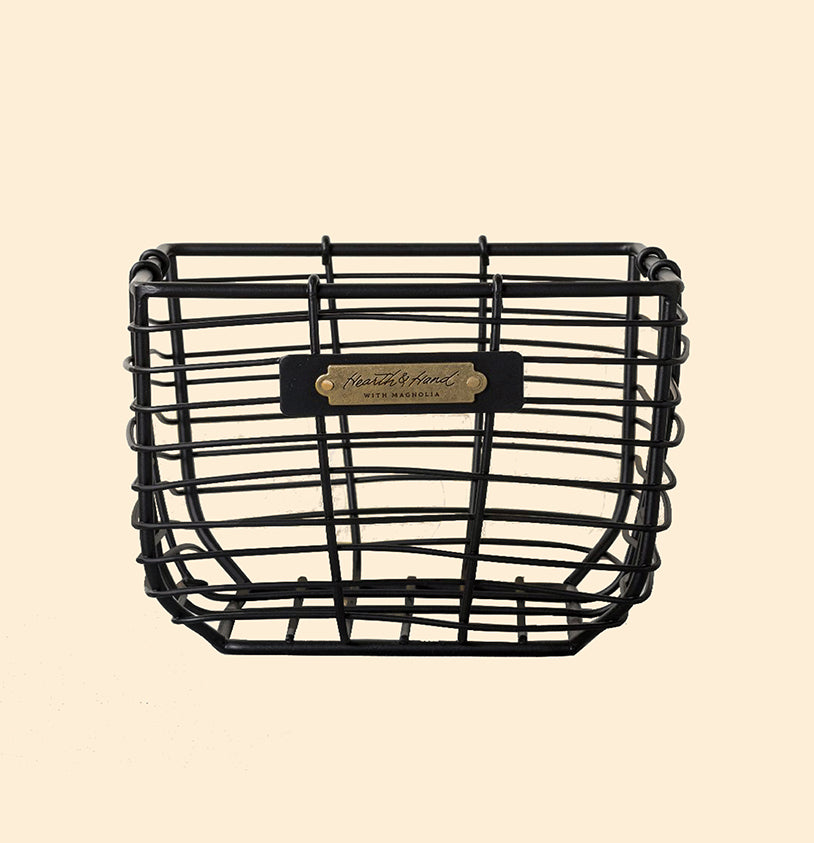 Black Wire Basket Organizers - Little Lady Agency