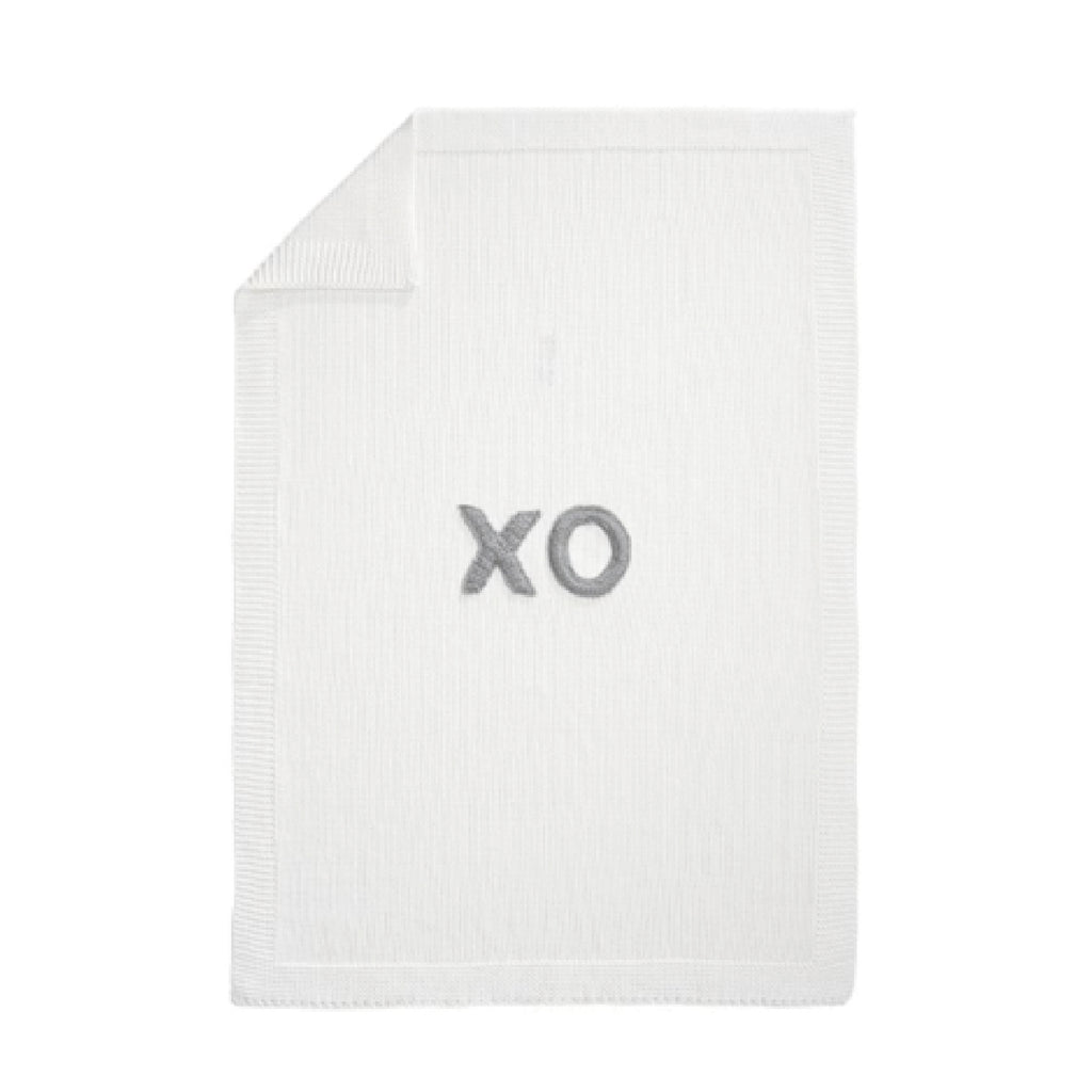 XO Knit Baby Blanket - Little Lady Agency