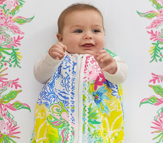 Lilly Pulitzer Colorful Wearable Blanket - Little Lady Agency