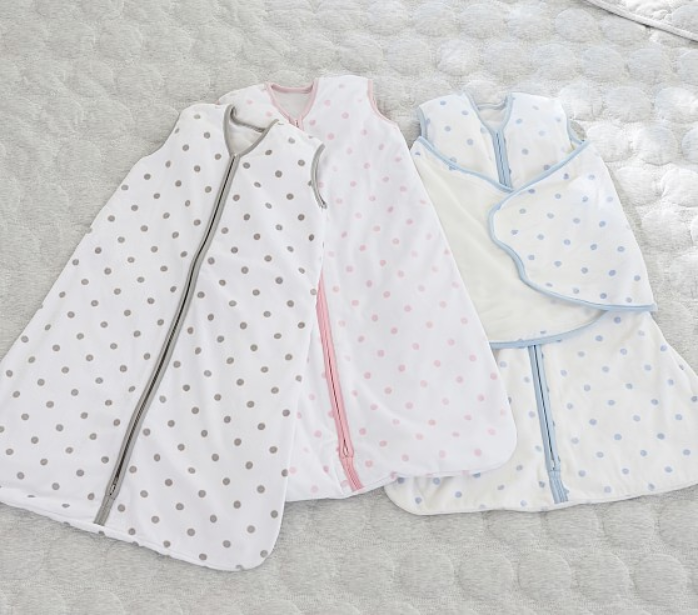 Polka-dot Swaddle Blanket - Little Lady Agency