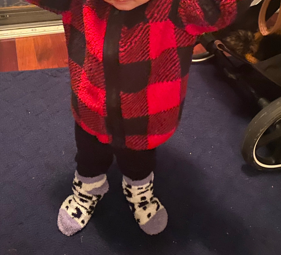 Baby Clothing Buffalo plaid jacket